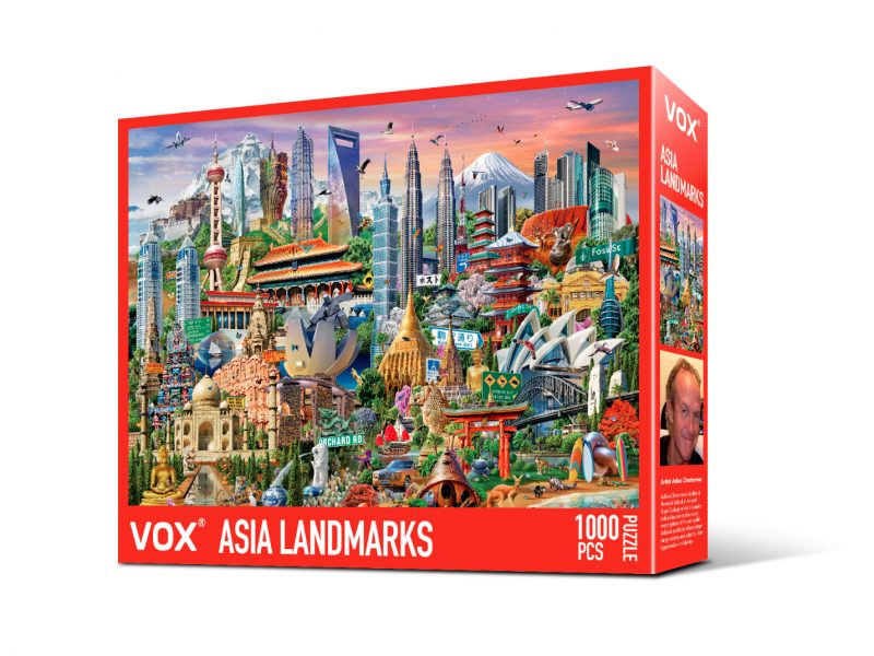 VE1000-05 亞洲地標 1000片拼圖